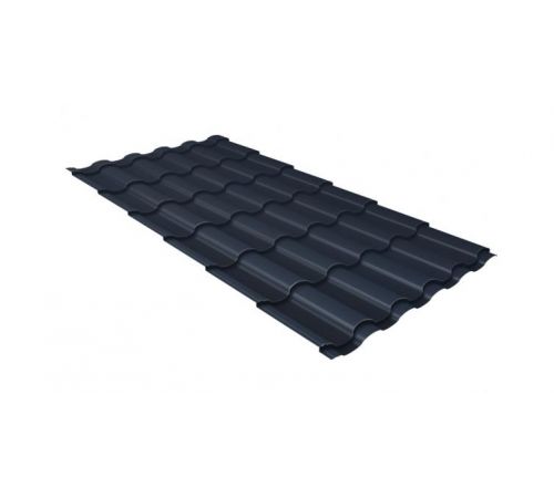 Металлочерепица кредо 0,5 Satin Мatt RAL 7024