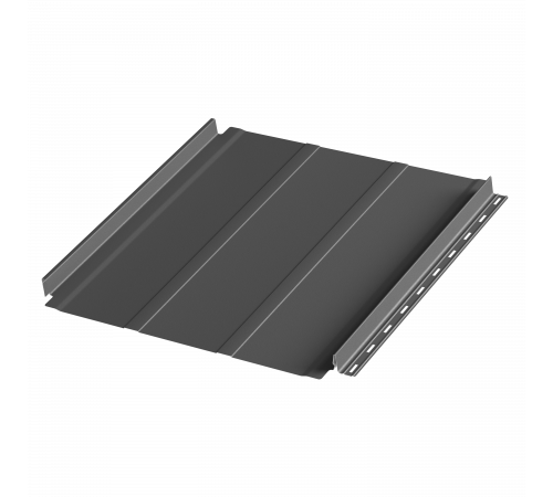 Фальцевая панель AQUACLICK Силуэт 2 Rooftop Бархат RAL7016 PE 0,5мм Zn180
