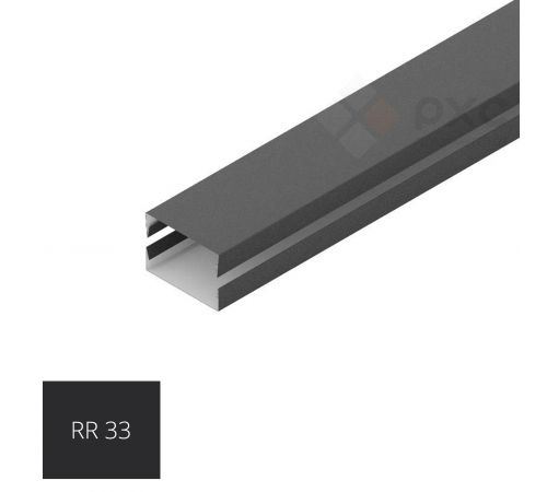 Профиль для жёсткости секций (комплект из 2-х штук) PURAL MATT (Zn275) 0,5мм, RR33