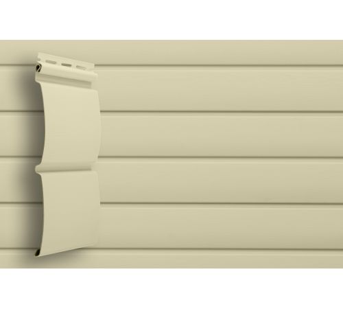 Сайдинг Блок-хаус Grand Line Standart слоновая кость (3,0м) Сайдинг Блок-хаус Grand Line Standart слоновая кость (3,0м)