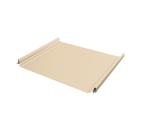 Кликфальц Pro 0,5 Satin с пленкой на замках RAL 1015 светлая слоновая кость