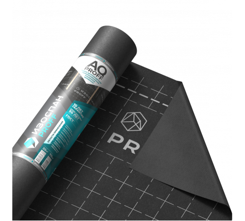 Изоспан AQ 188 proff (70м2) трехслойная супердиффузионная гидро-ветро-защита