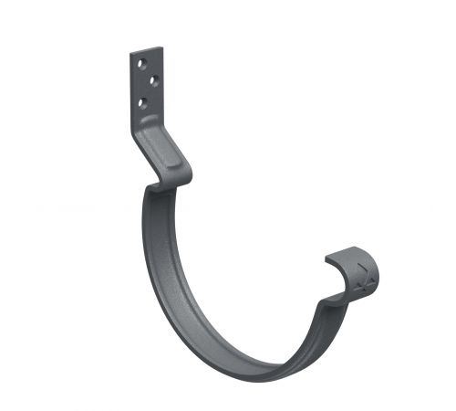 Крюк короткий d=150 М с комплектом крепления (У) AQUASYSTEM RAL 7024 PU MATT