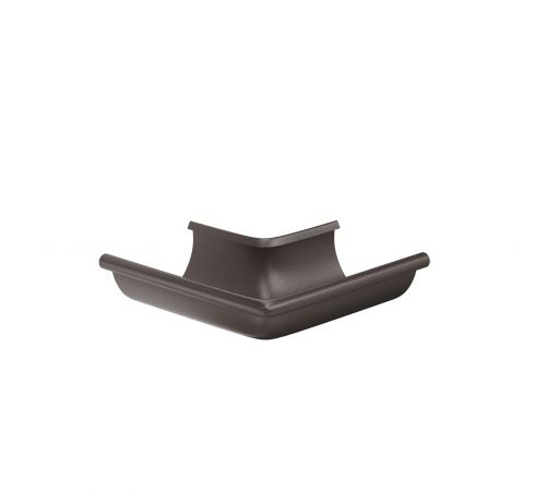 Угол желоба наруж. d=125 AQUASYSTEM RR32 PU MATT